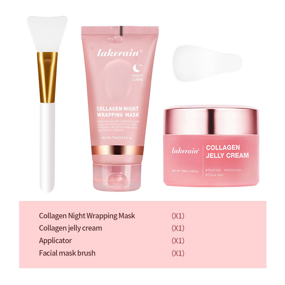 Lakerain® -Collagen Peel-Off Face Mask and jelly cream