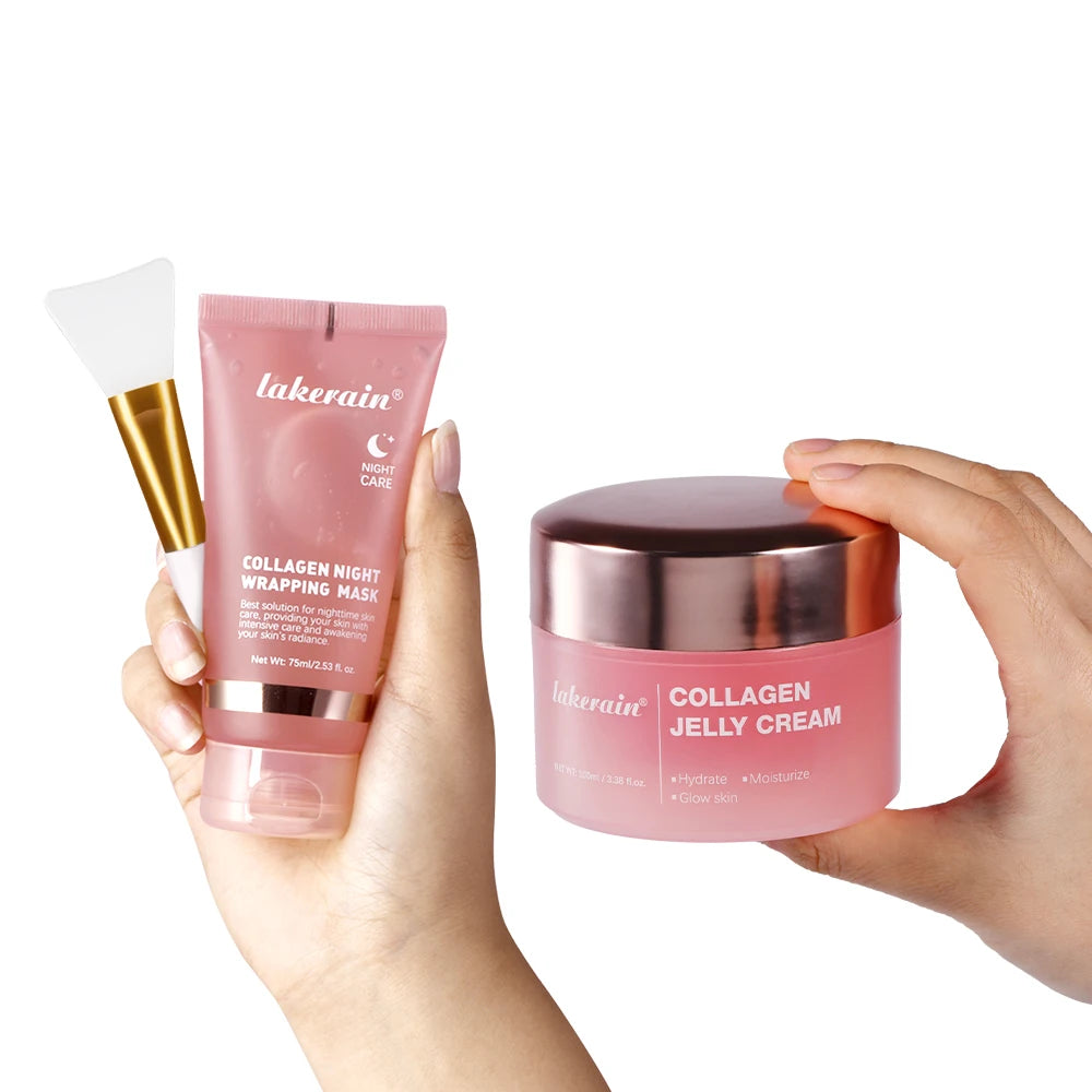 Lakerain® -Collagen Peel-Off Face Mask and jelly cream