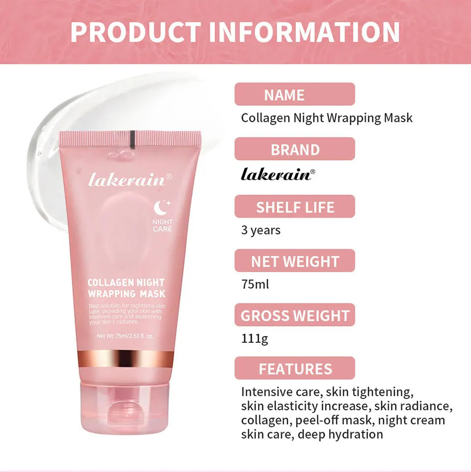 Lakerain® -Collagen Peel-Off Face Mask and jelly cream